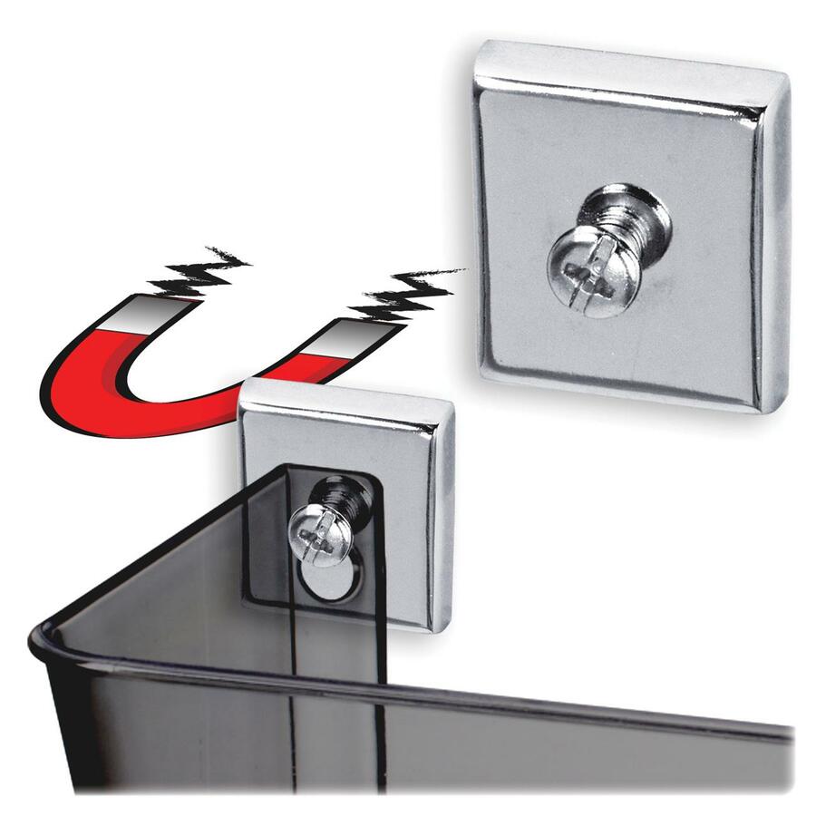 Lorell Large Heavy-duty Cubicle Magnets - 1 / Pack - 