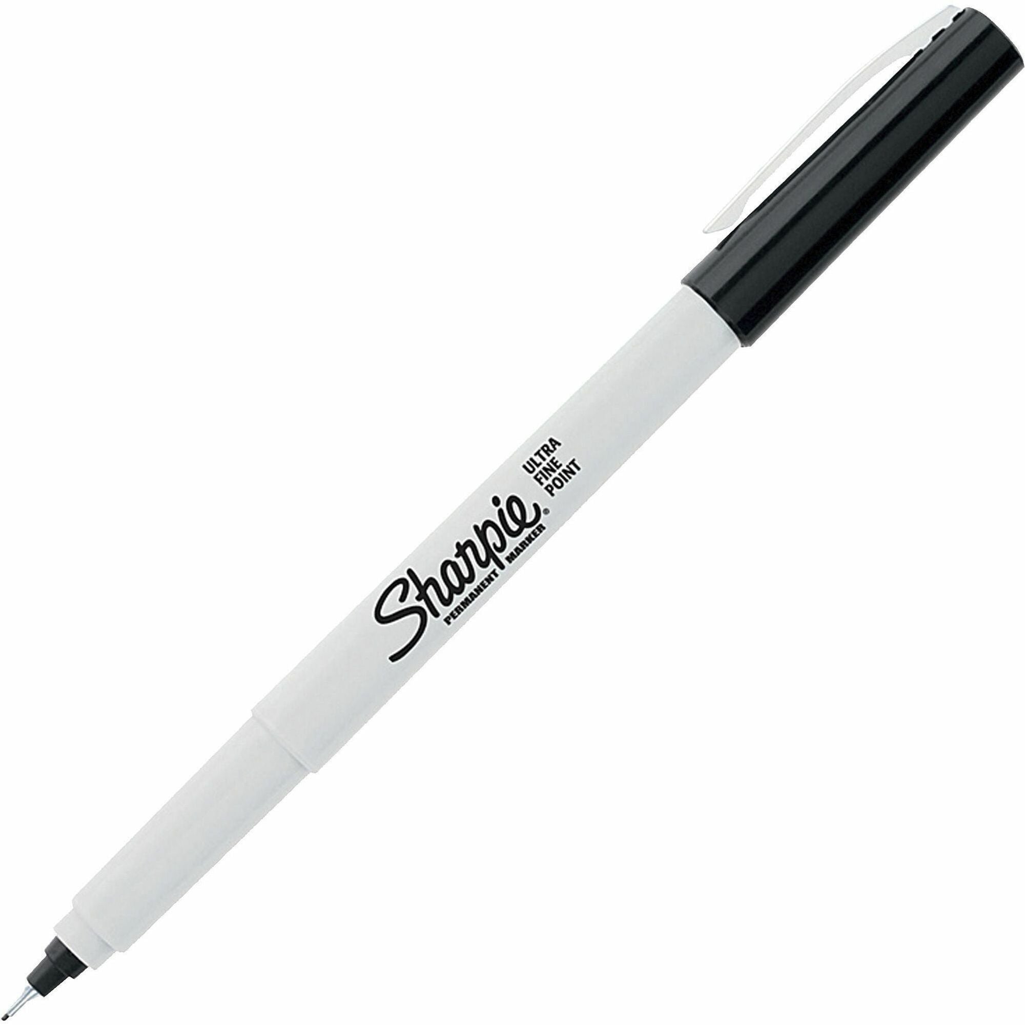 Sharpie Ultra Fine Permanent Marker - Ultra Fine Marker Point - Narrow Marker Point Style - Black Alcohol Based Ink - 1 Each