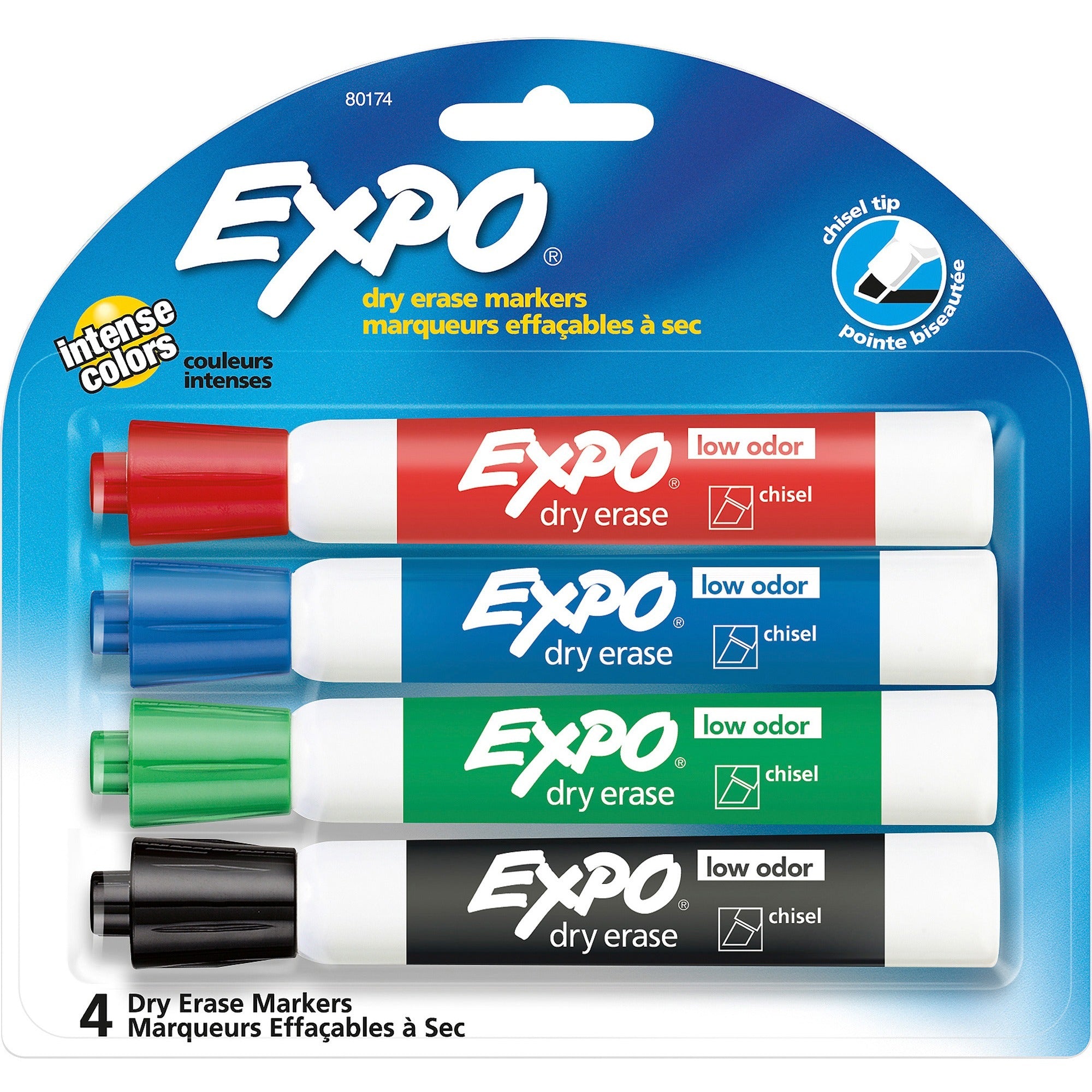 Expo Dry Erase Markers, Sold as 1 Set, 4 Each per Set - 1