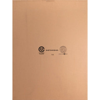 Business Source 25"x30" Self-stick Easel Pads - 30 Sheets - Plain - 25" x 30" - White Paper - Cardboard Cover - Self-stick - 4 / Carton - 