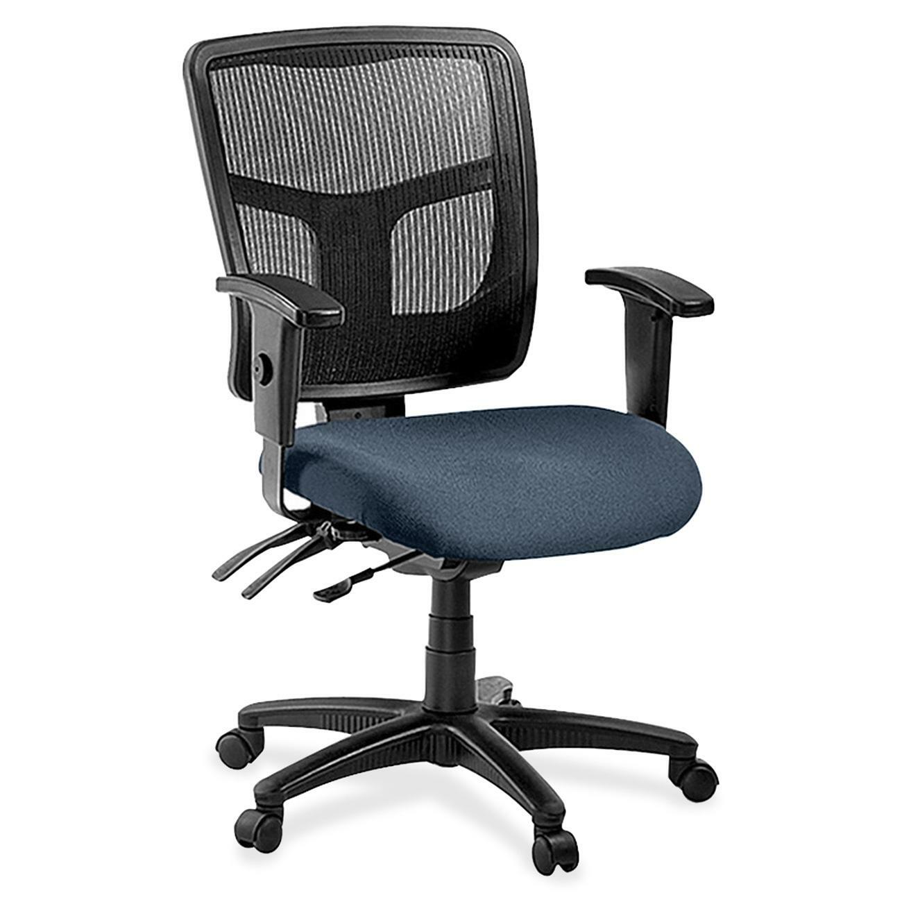 lorell-ergomesh-series-managerial-mesh-mid-back-chair-shire-chesapeake-fabric-seat-black-back-black-frame-5-star-base-black-1-each_llr8620184 - 1