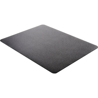 Deflecto EconoMat Chair Mat - Floor, Office, Carpeted Floor, Breakroom - 53" Length x 45" Width - Rectangular - Vinyl - Black - 1Each