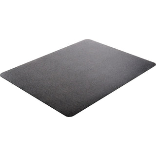 EconoMat All Day Use Chair Mat for Hard Floors, Flat Packed, 45 x 53, Black