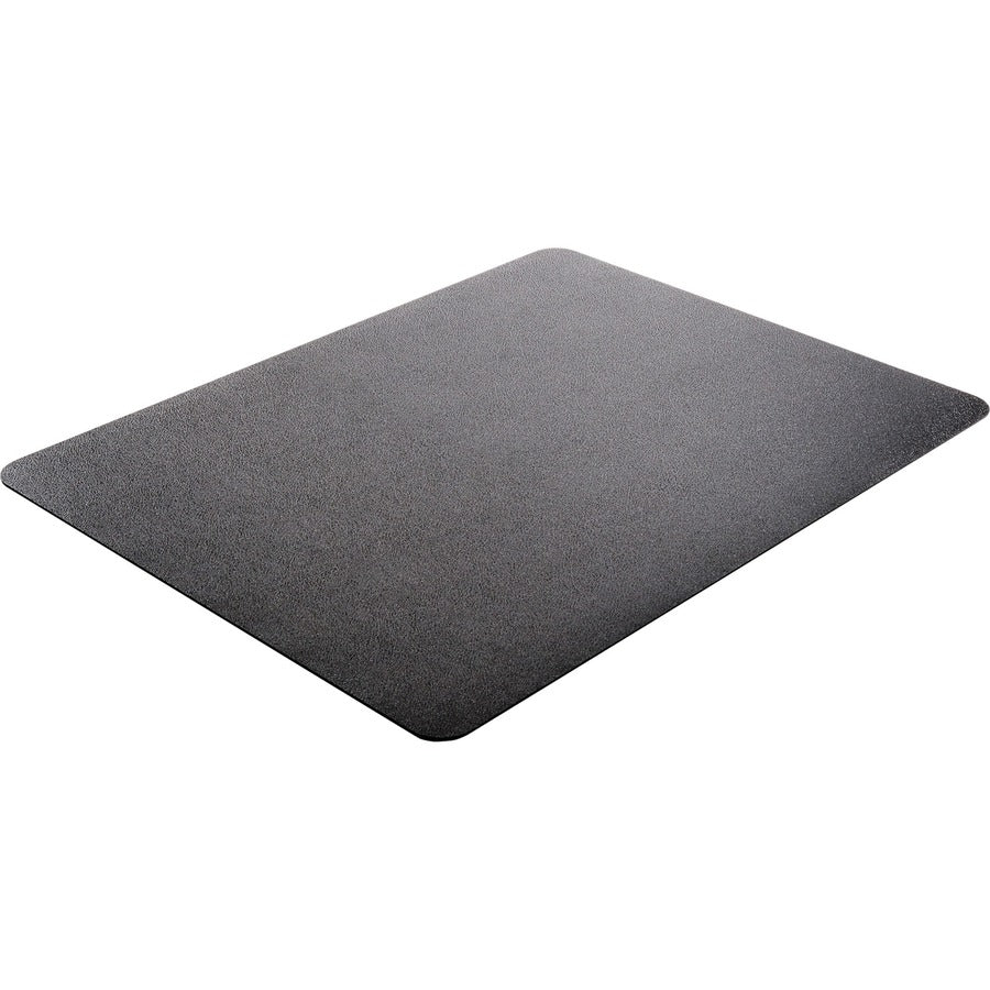 EconoMat All Day Use Chair Mat for Hard Floors, Flat Packed, 45 x 53, Black