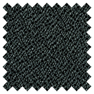 Lorell Mesh Back Stackable Guest Chair - Black Fabric Seat - Black Steel Frame - Black - Armrest - 1 Each - 