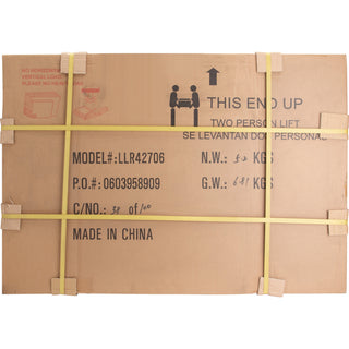 Lorell Enclosed Cork Bulletin Board - 36" Height x 24" Width - Natural Cork Surface - Lock, Resilient, Durable, Self-healing - Aluminum Frame - 1 Each - 