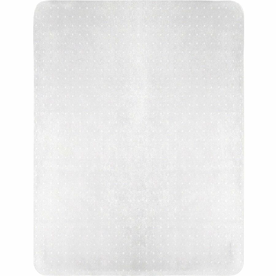 Lorell Big & Tall Chairmat - Carpeted Floor - 45" Width x 53" Depth - Rectangular - Polycarbonate - Clear - 1Each