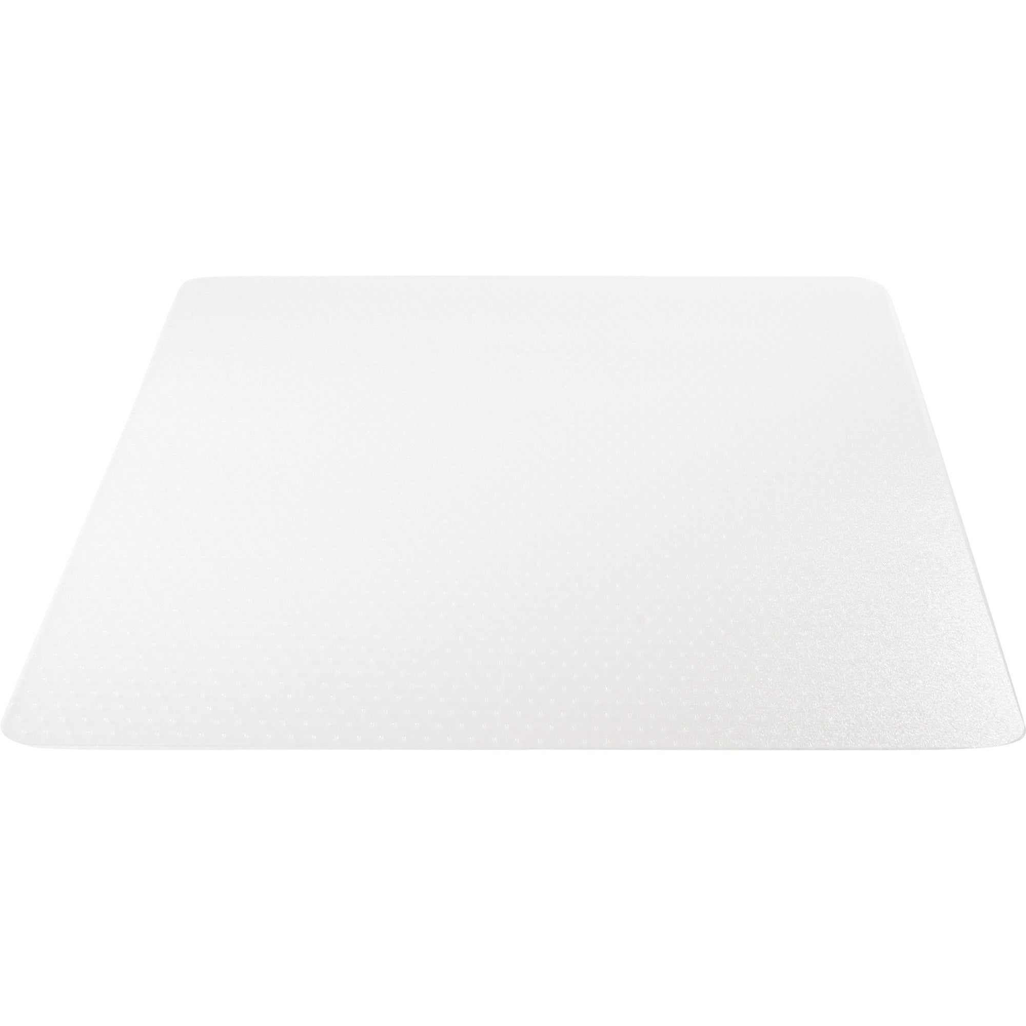 Lorell Big & Tall Chairmat - Carpet - 46" Width x 60" Depth - Rectangular - Polycarbonate - Clear - 1Each - 