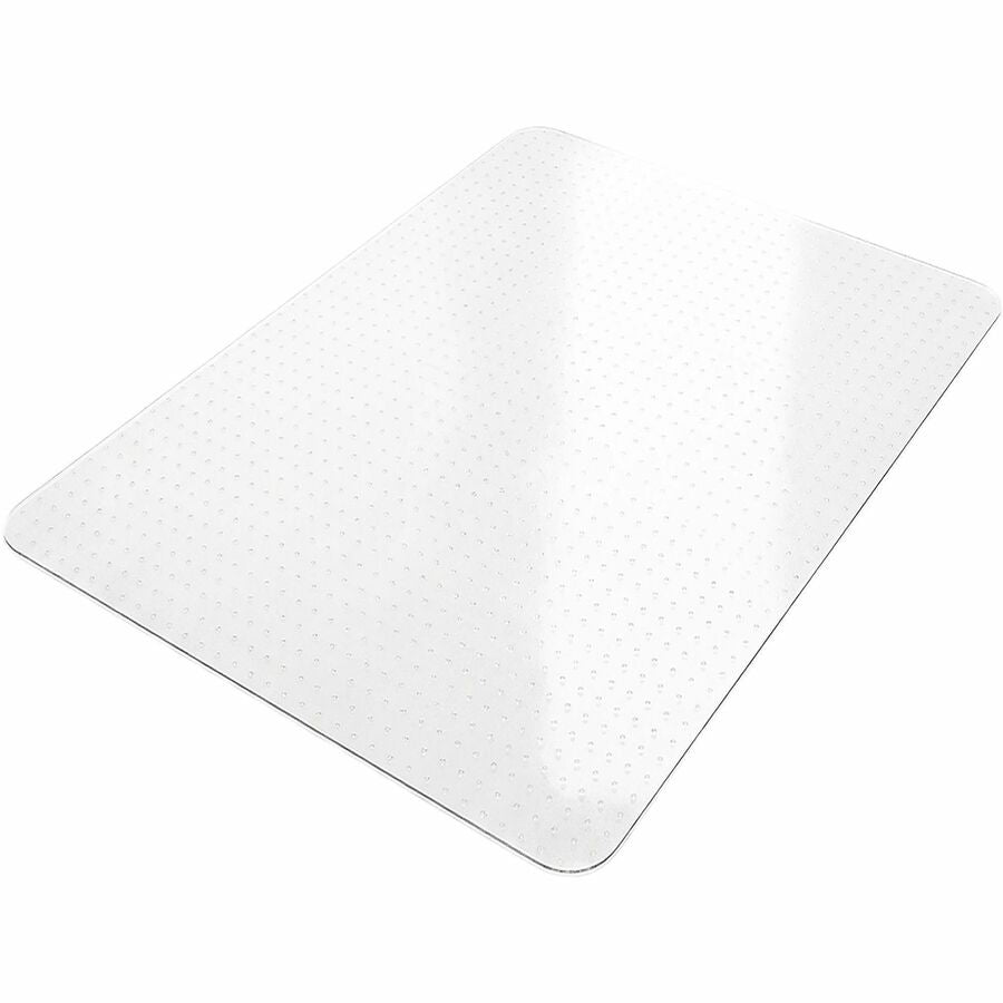 Lorell Big & Tall Chairmat - Carpet - 46" Width x 60" Depth - Rectangular - Polycarbonate - Clear - 1Each