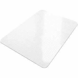 Lorell Big & Tall Chairmat - Carpet - 46" Width x 60" Depth - Rectangular - Polycarbonate - Clear - 1Each