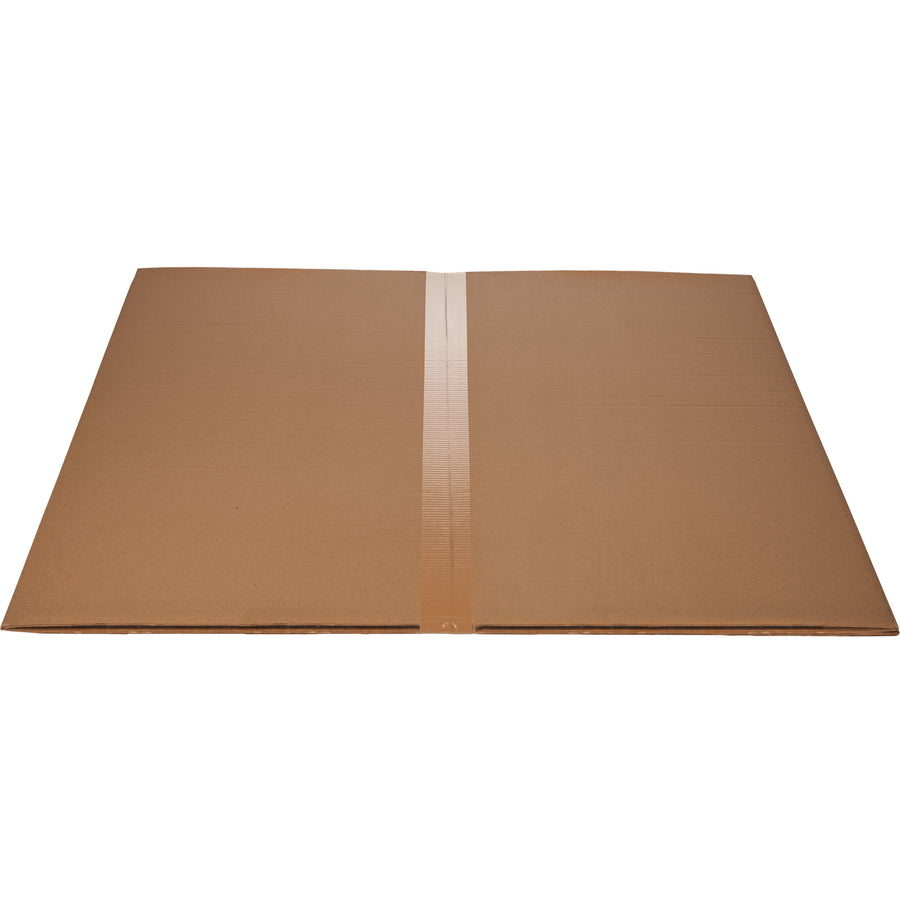 Lorell Big & Tall Chairmat - Hard Floor, Vinyl Floor, Tile Floor, Wood Floor - 48" Length x 36" Width x 0.133" Thickness - Rectangular - Polycarbonate - Clear - 1Each - 