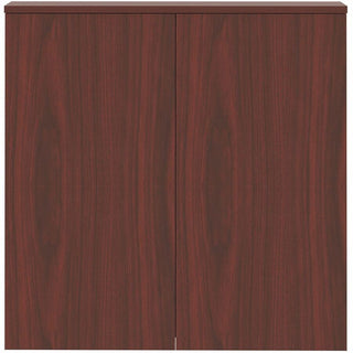 Lorell Dry-erase Whiteboard Presentation Cabinet - Hinged Door - 1 Each - 47.3" x 47.3" x 4.8