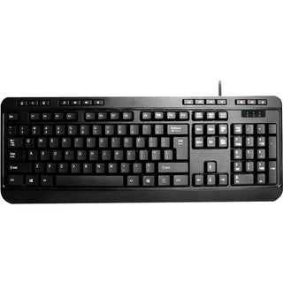 adesso-akb-132-multimedia-desktop-keyboard-cable-connectivity-ps-2-interface-104-key-media-player-volume-down-volume-up-mute-play-pause-previous-track-next-track-stop-my-computer-search-calculator--hot-keys-english-us-comp_adeakb132pb - 3