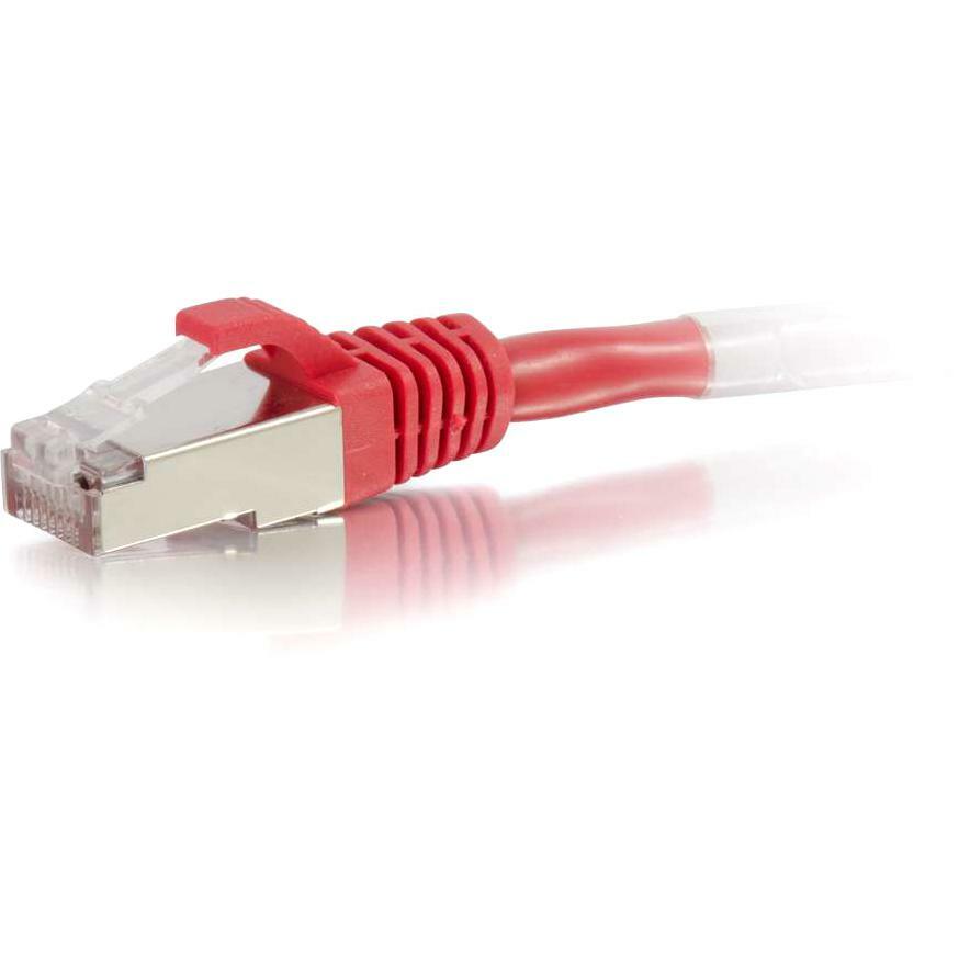 c2g-14ft-cat6-snagless-shielded-stp-network-patch-cable-red-category-6-for-network-device-rj-45-male-rj-45-male-shielded-14ft-red_cgo00853 - 2