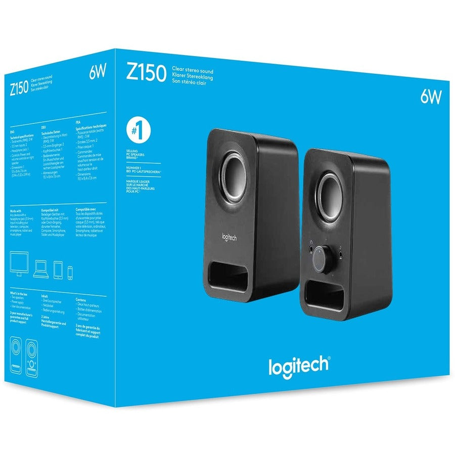 Z150 Multimedia Speakers, Black