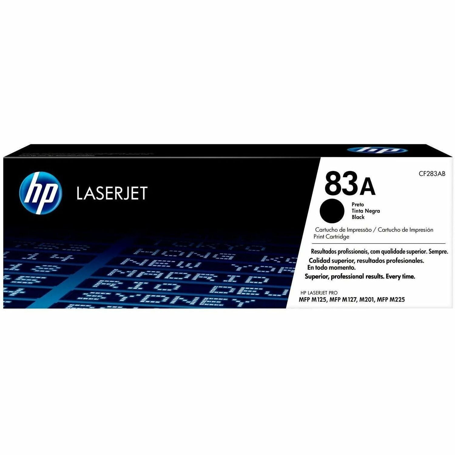 HP 83A, (CF283A) Black Original LaserJet Toner Cartridge