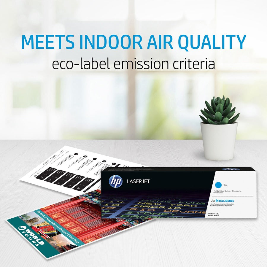 HP 130A, (CF352A) Yellow Original LaserJet Toner Cartridge