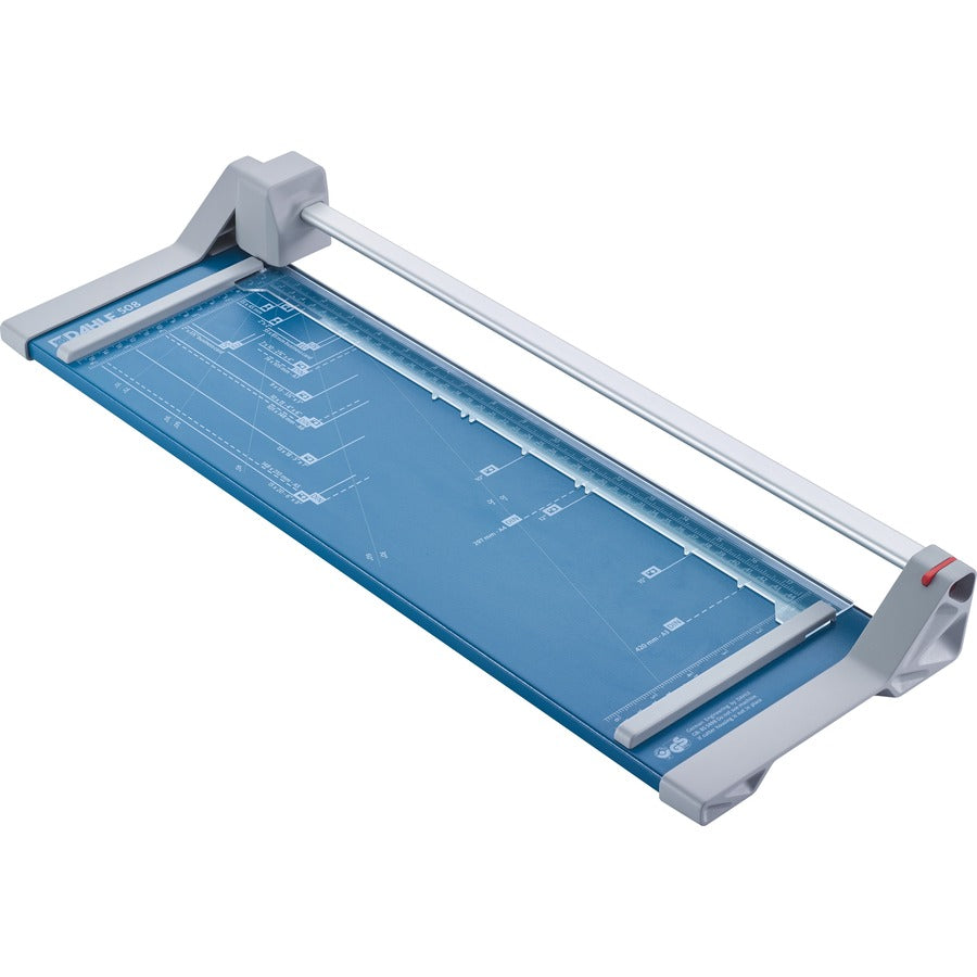 Rolling/Rotary Paper Trimmer/Cutter, 7 Sheets, 18" Cut Length, Metal Base, 8.25 x 22.88