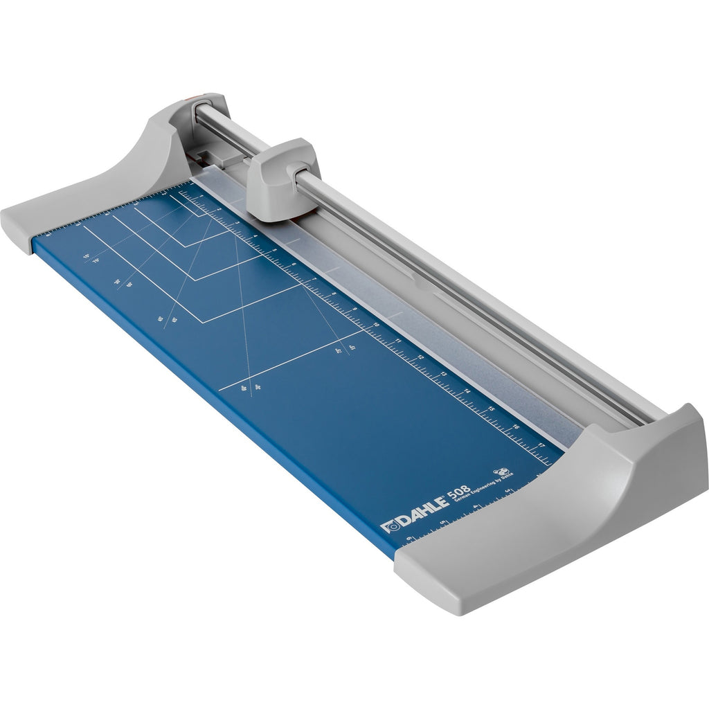 Rolling/Rotary Paper Trimmer/Cutter, 7 Sheets, 18" Cut Length, Metal Base, 8.25 x 22.88