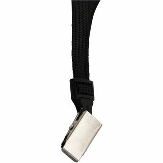 SICURIX Safety Breakaway Lanyard - 12 / Pack - 36" Length - Black - Nylon, Steel