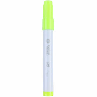 Business Source Chisel Tip Yellow Value Highlighter - Chisel Marker Point Style - Yellow - White Barrel - 1 Dozen
