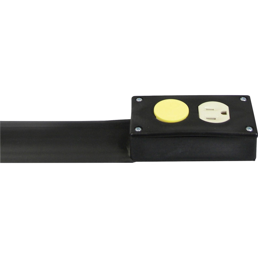 C-Line Lay-Flat Power Extension and Cord Cover - 10 Ft. Length, 1/PK, 79101 - 