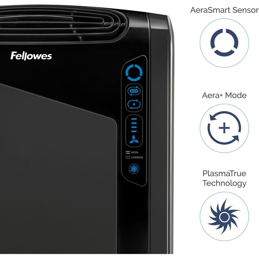HEPA and Carbon Filtration Air Purifiers, 300 to 600 sq ft Room Capacity, Black