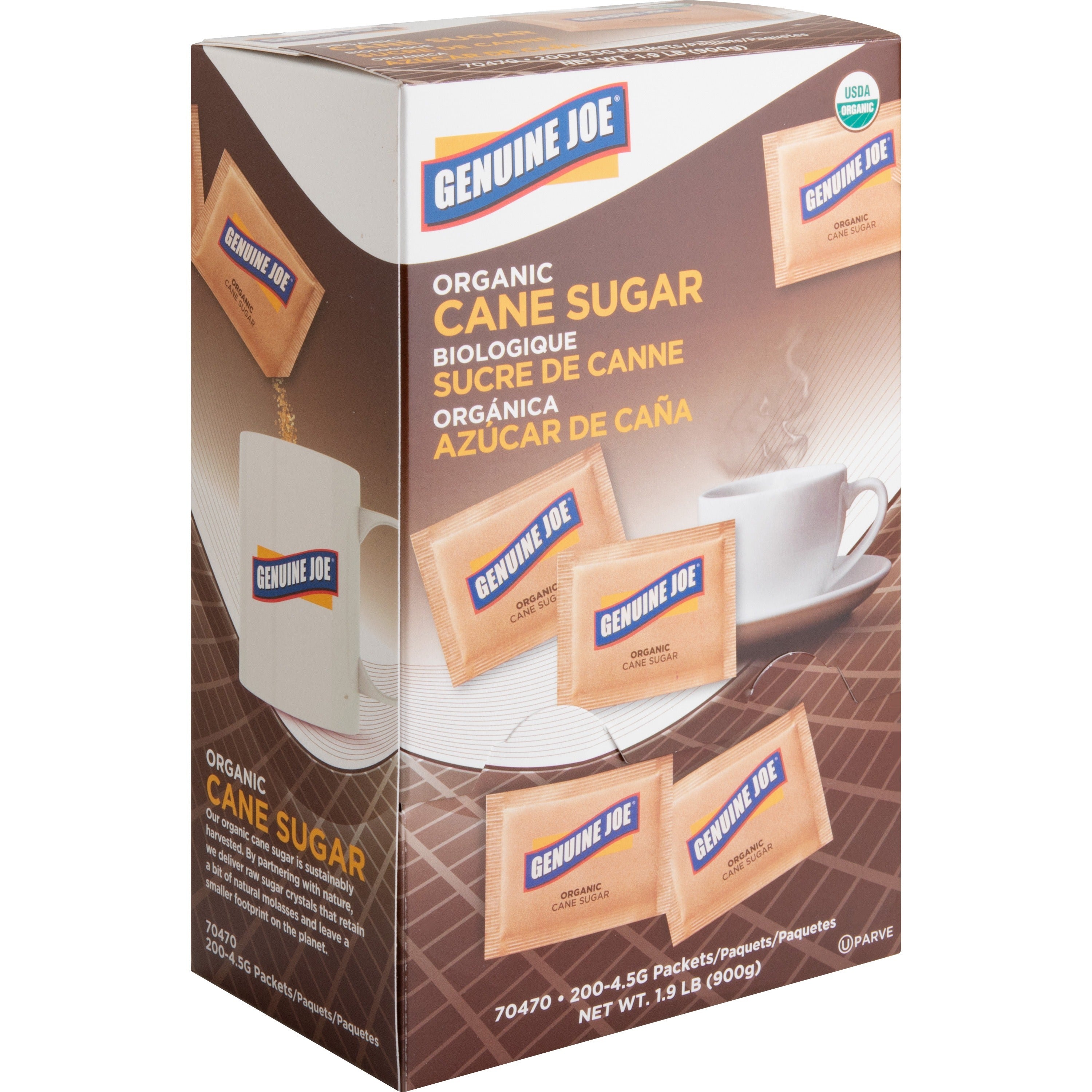genuine-joe-turbinado-natural-cane-sugar-packets-packet-0159-oz-45-g-molasses-flavor-natural-sweetener-200-box_gjo70470 - 4
