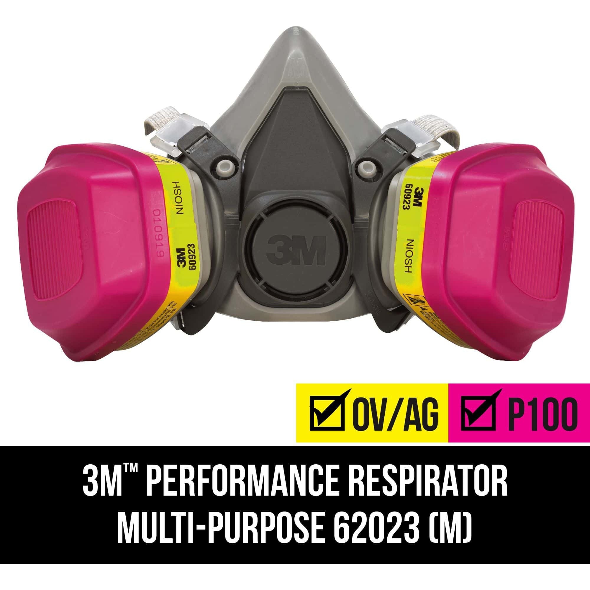 Tekk Protection Multipurpose Respirator - Liquid Protection - Gray - Lightweight - 1 Each - 