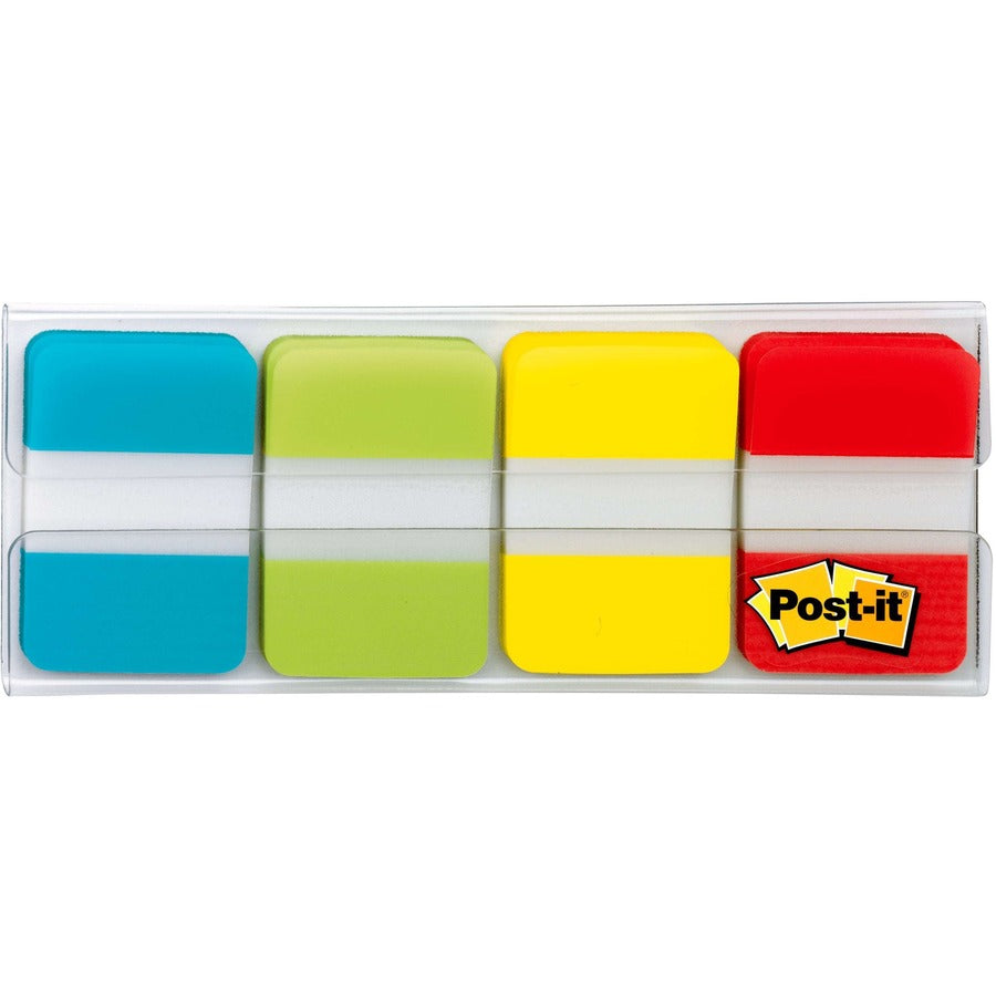 Post-it 1" Solid Color Self-stick Tabs, Sold as 1 Package - 6