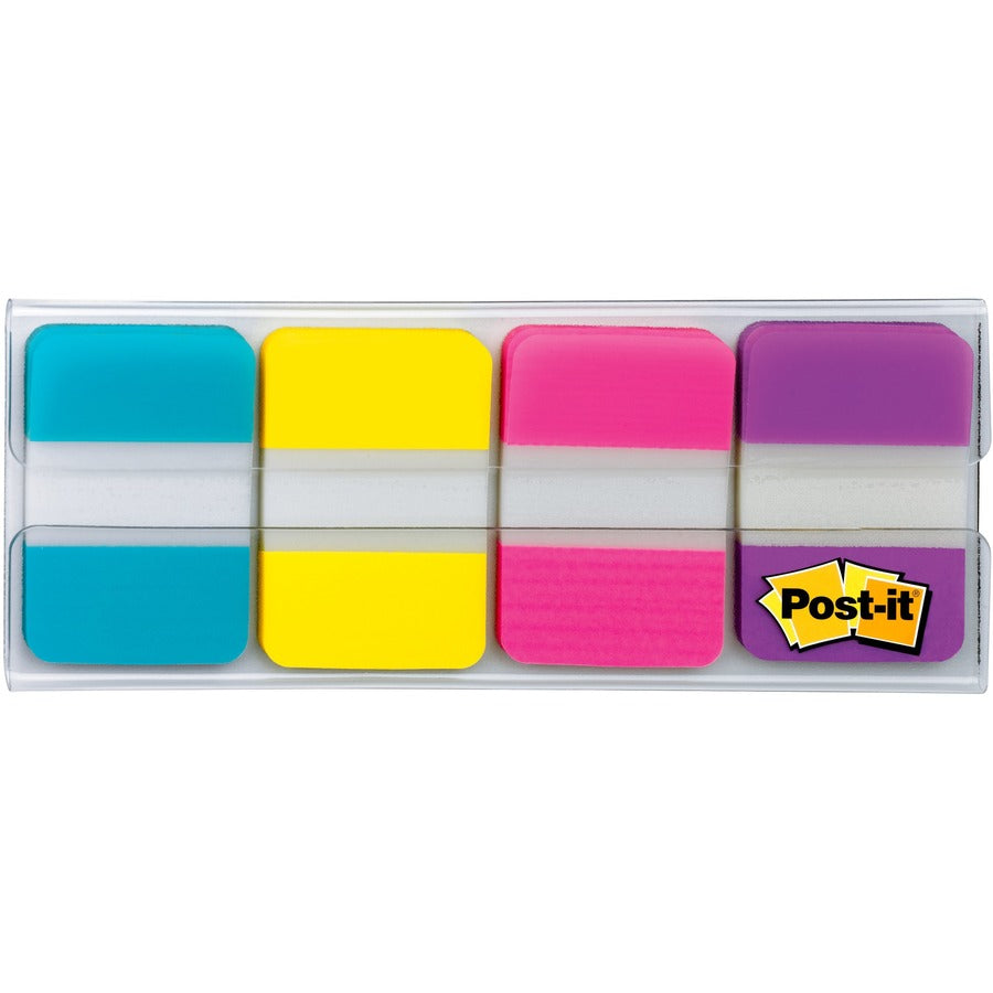 Post-it 1" Solid Color Self-stick Tabs, Sold as 1 Package
