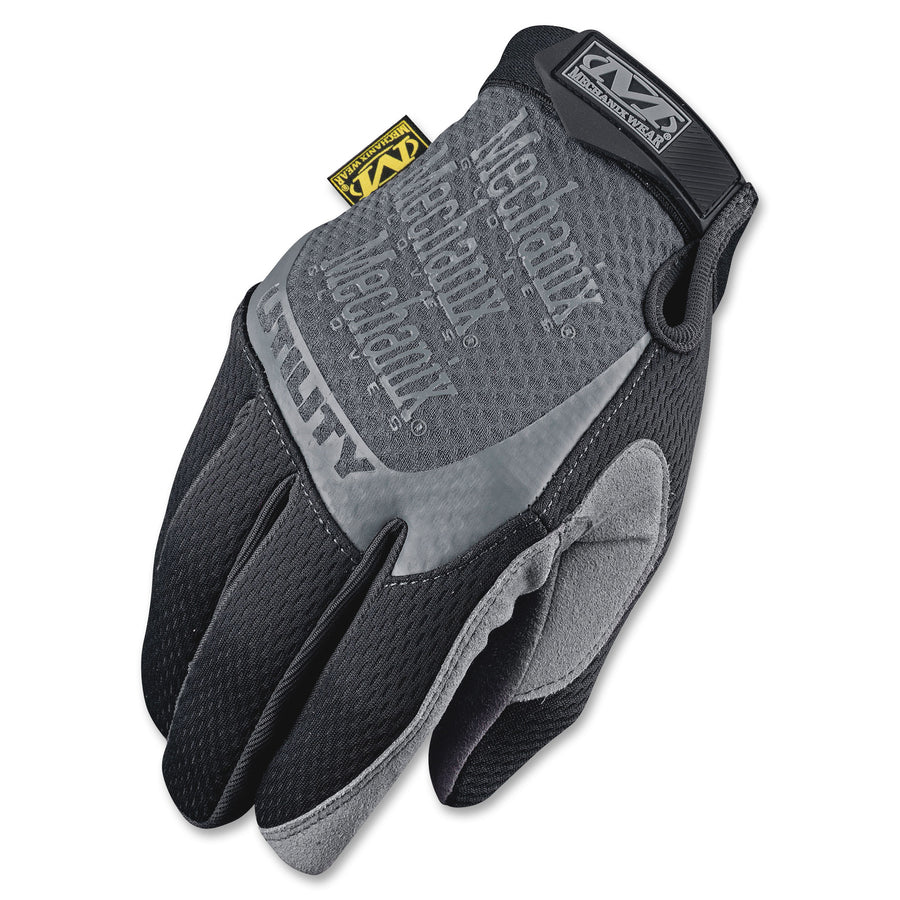 mechanix-wear-2-way-stretch-utility-gloves-10-size-number-large-size-black-air-vent-stretchable-reinforced-palm-pad-snag-resistant-hook-&-loop-1-pair_mnxh1505010 - 2