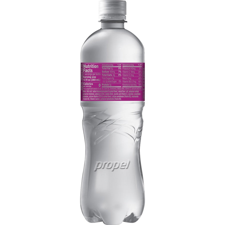Propel Zero Quaker Foods Flavored Water Beverage - 24 fl oz (710 mL) - 12 / Carton