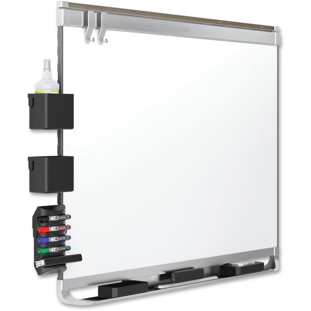 Quartet Prestige 2 Dry-Erase Board - 72" (6 ft) Width x 48" (4 ft) Height - White Porcelain Surface - Silver Aluminum Frame - Horizontal - Magnetic - 1 Each - TAA Compliant - 