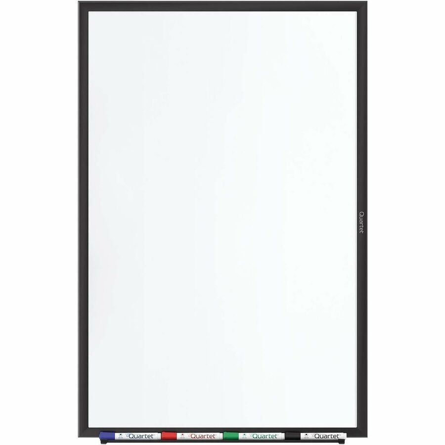Classic Series Nano-Clean Dry Erase Board, 24 x 18, White Surface, Black Aluminum Frame