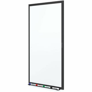 Classic Series Nano-Clean Dry Erase Board, 24 x 18, White Surface, Black Aluminum Frame