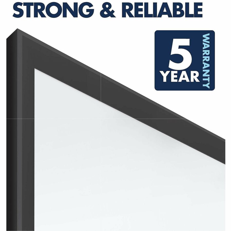 Classic Series Nano-Clean Dry Erase Board, 24 x 18, White Surface, Black Aluminum Frame