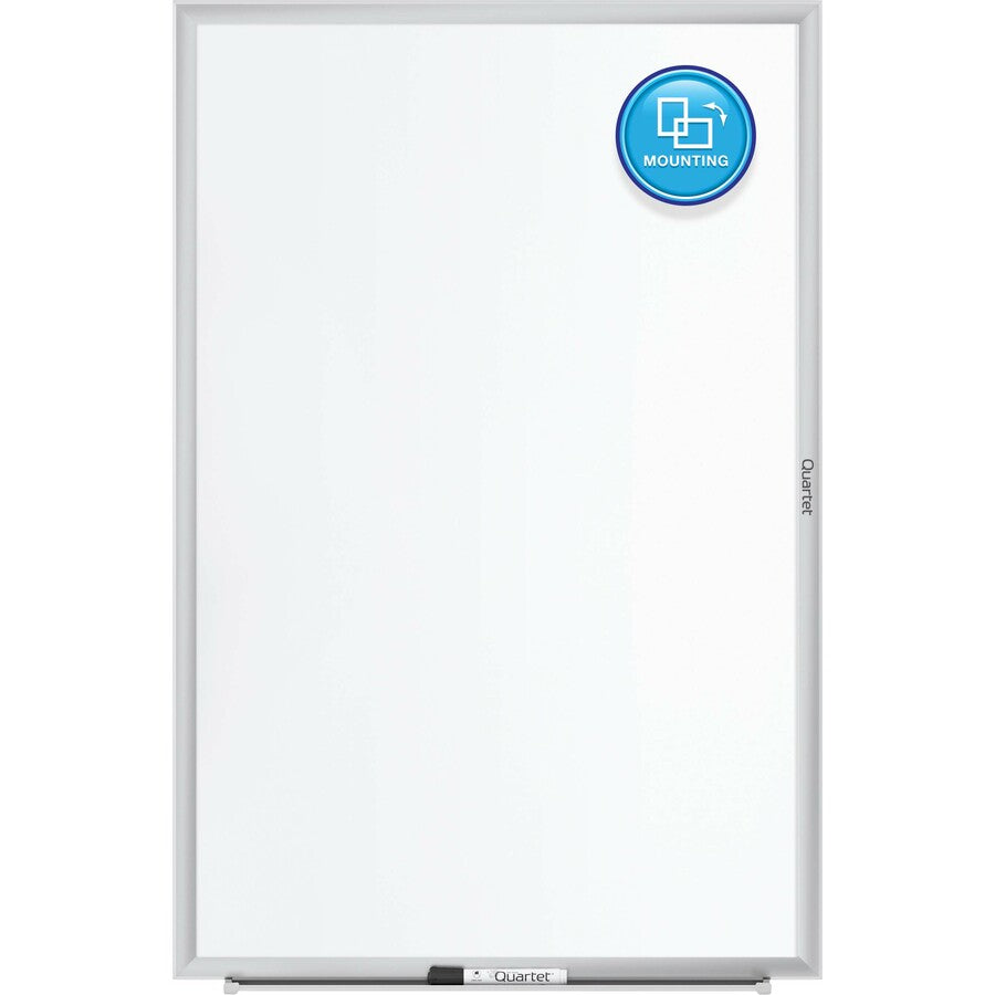 Classic Series Nano-Clean Dry Erase Board, 60 x 36, White Surface, Silver Aluminum Frame