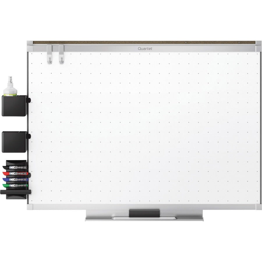 Quartet Prestige 2 Dry-Erase Board - 48" (4 ft) Width x 36" (3 ft) Height - White Surface - Silver Aluminum Frame - Horizontal - 1 Each - 