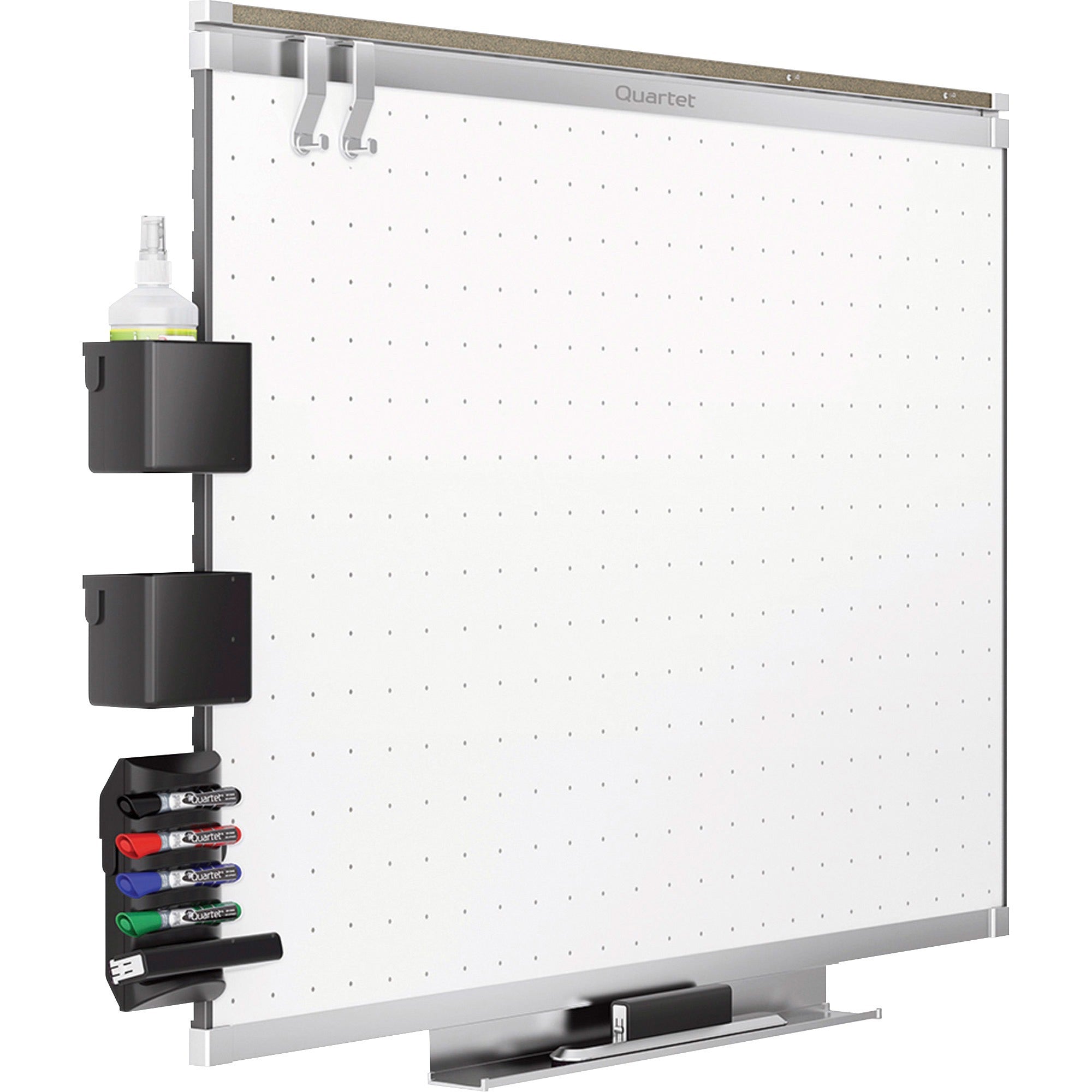 Quartet Prestige 2 Dry-Erase Board - 48" (4 ft) Width x 36" (3 ft) Height - White Surface - Silver Aluminum Frame - Horizontal - 1 Each - 