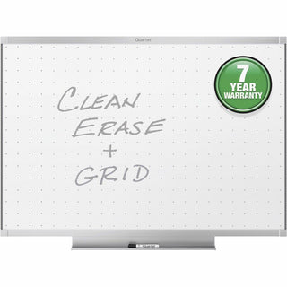 Quartet Prestige 2 Dry-Erase Board - 48" (4 ft) Width x 36" (3 ft) Height - White Surface - Silver Aluminum Frame - Horizontal - 1 Each