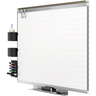 Quartet Prestige 2 Dry-Erase Board - 48" (4 ft) Width x 36" (3 ft) Height - White Surface - Silver Aluminum Frame - Horizontal - 1 Each
