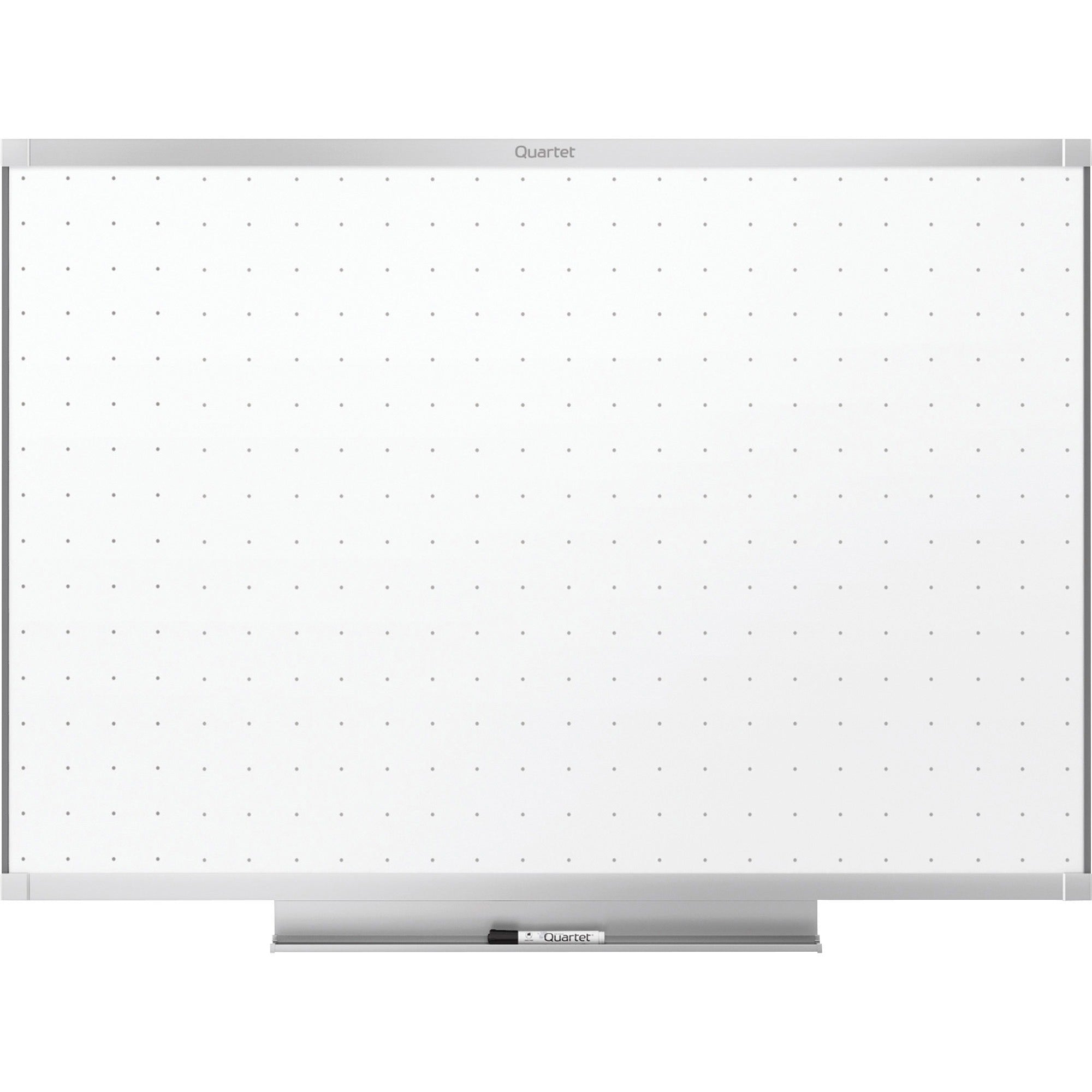 Quartet Prestige 2 Dry-Erase Board - 48" (4 ft) Width x 36" (3 ft) Height - White Surface - Silver Aluminum Frame - Horizontal - 1 Each - 