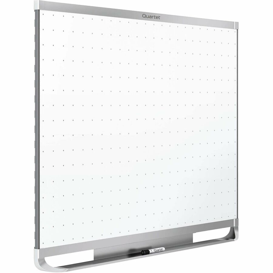 Quartet Prestige 2 Total Erase Whiteboard - 72" (6 ft) Width x 48" (4 ft) Height - White Surface - Silver Aluminum Frame - Horizontal - 1 Each