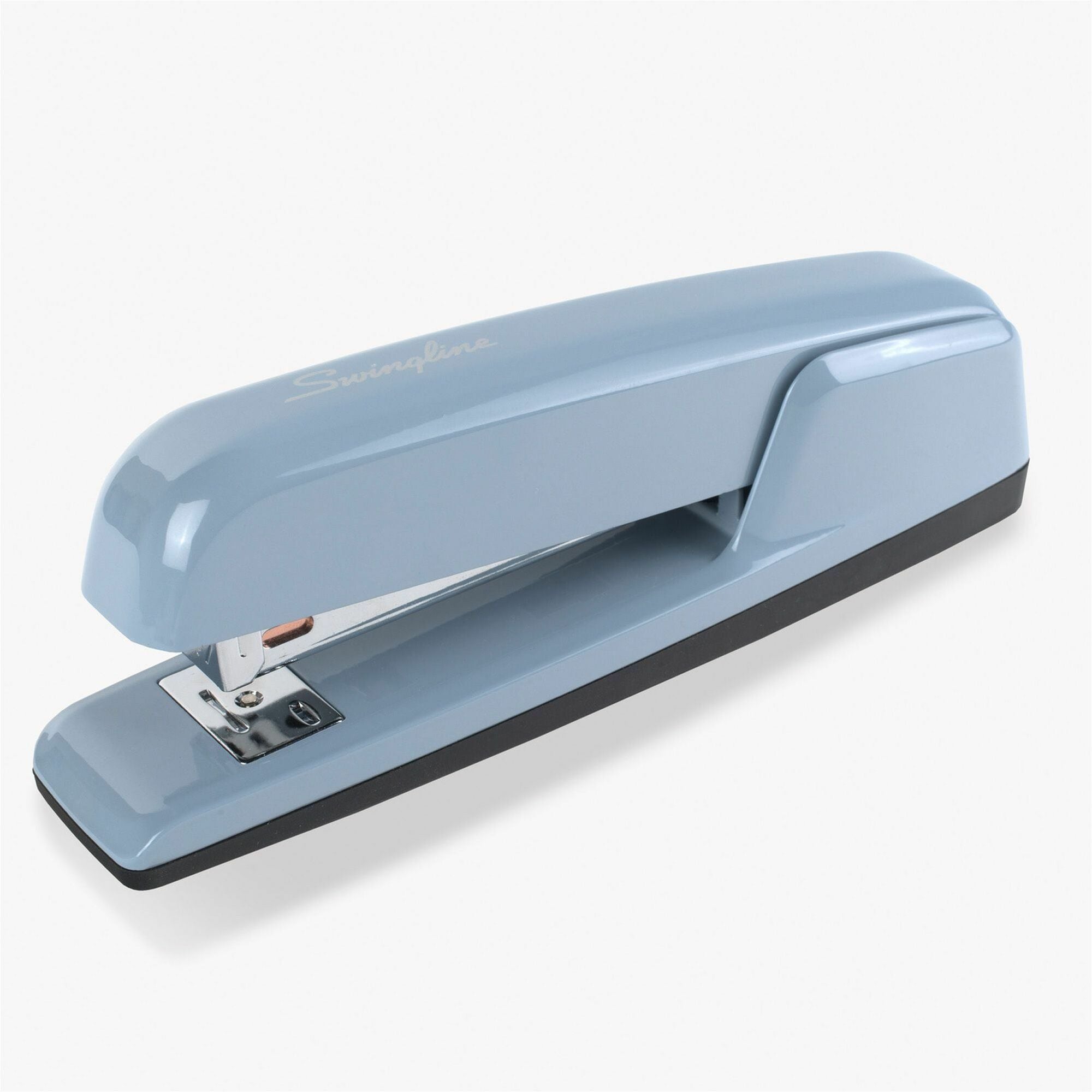 Swingline 747 Business Stapler - 25 of 20lb Paper Sheets Capacity - 210 Staple Capacity - Full Strip - 1/4" Staple Size - 1 Each - Sky Blue - 