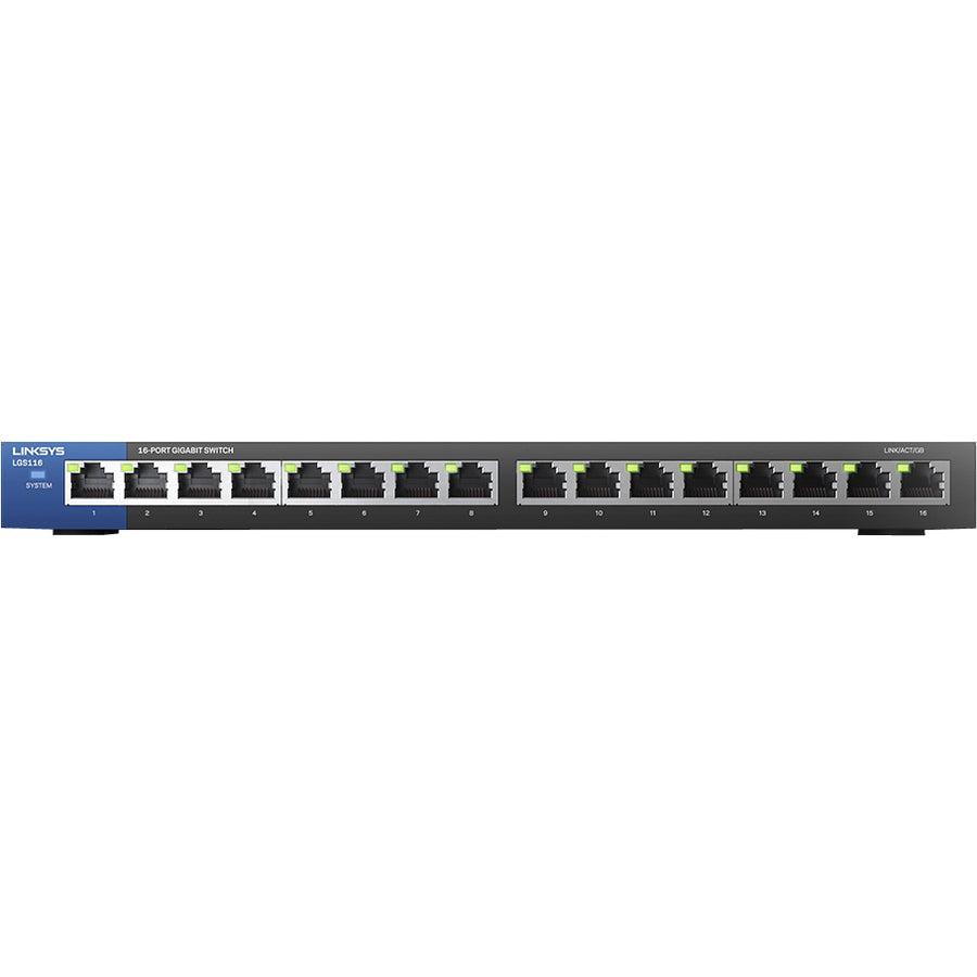 linksys-16-port-desktop-gigabit-switch-16-ports-10-100-1000base-t-2-layer-supported-twisted-pair-desktop-wall-mountable-lifetime-limited-warranty_lnklgs116 - 7