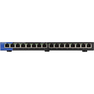 Business Desktop Gigabit PoE+ Switch, 16 Ports