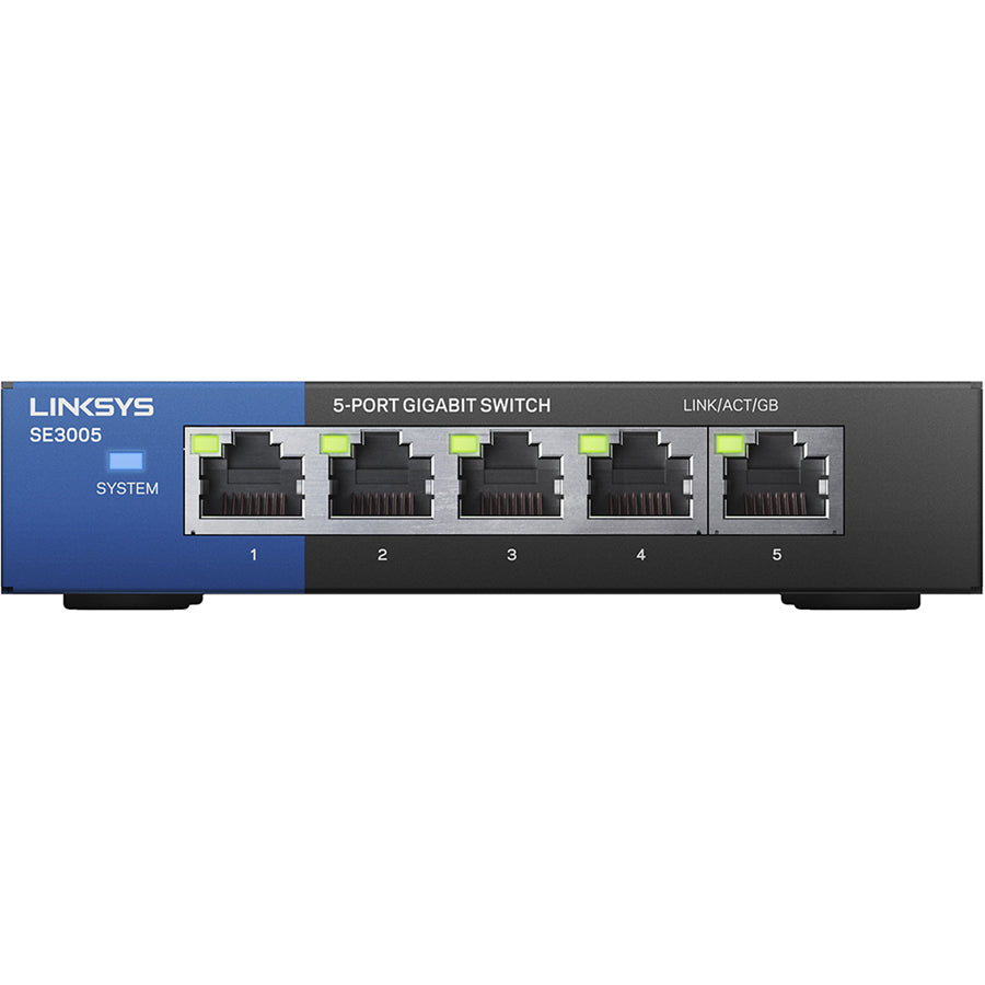 SE3005 Gigabit Ethernet Switch, 5 Ports
