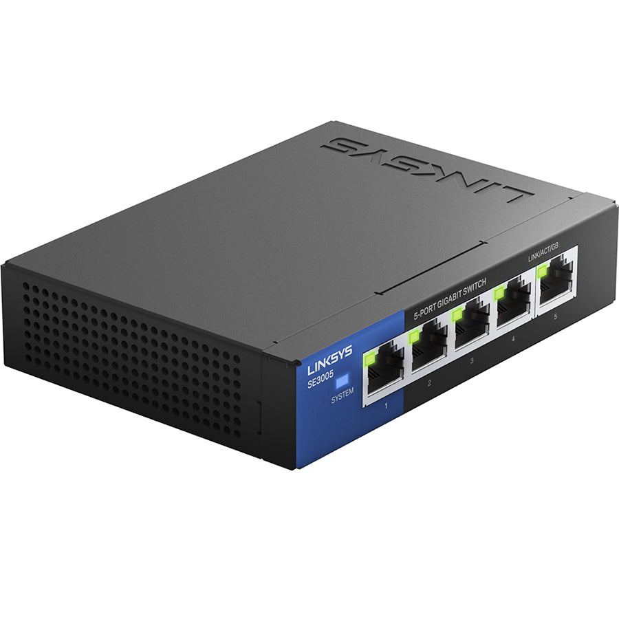 SE3005 Gigabit Ethernet Switch, 5 Ports