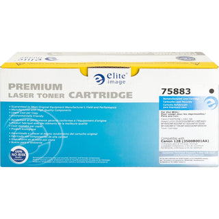 Elite Image Remanufactured Toner Cartridge - Alternative for Canon (128) - Laser -2100 - Black - 1 Each